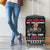 Santa Claus Love Gym Luggage Cover Christmas Santa Does Weightlifting DT04 - Wonder Print Shop