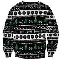 Santa Claus Love Gym Sweatshirt Christmas Santa Does Weightlifting DT04 - Wonder Print Shop