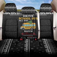 Drive School Bus All Day Back Car Seat Cover Watch Hallmark Christmas Movies All Night DT04 - Wonder Print Shop
