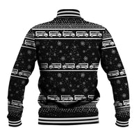 Drive School Bus All Day Baseball Jacket Watch Hallmark Christmas Movies All Night DT04 - Wonder Print Shop