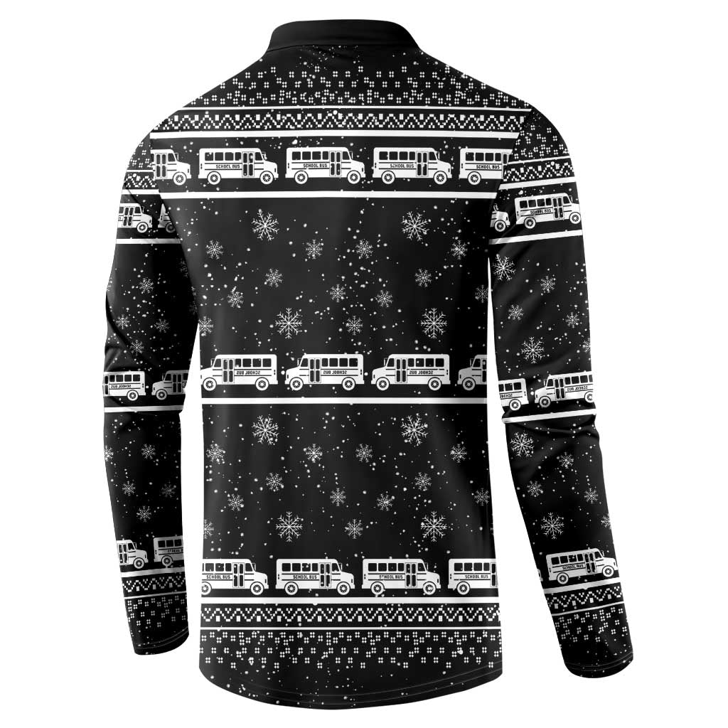 Drive School Bus All Day Button Sweatshirt Watch Hallmark Christmas Movies All Night DT04 - Wonder Print Shop