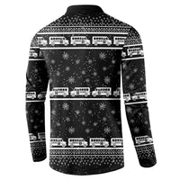 Drive School Bus All Day Button Sweatshirt Watch Hallmark Christmas Movies All Night DT04 - Wonder Print Shop