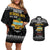 Drive School Bus All Day Couples Matching Off Shoulder Short Dress and Hawaiian Shirt Watch Hallmark Christmas Movies All Night DT04 - Wonder Print Shop