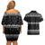 Drive School Bus All Day Couples Matching Off Shoulder Short Dress and Hawaiian Shirt Watch Hallmark Christmas Movies All Night DT04 - Wonder Print Shop