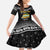 Drive School Bus All Day Family Matching Off The Shoulder Long Sleeve Dress and Hawaiian Shirt Watch Hallmark Christmas Movies All Night DT04 - Wonder Print Shop