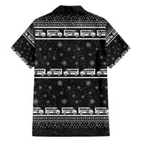 Drive School Bus All Day Family Matching Off The Shoulder Long Sleeve Dress and Hawaiian Shirt Watch Hallmark Christmas Movies All Night DT04 - Wonder Print Shop