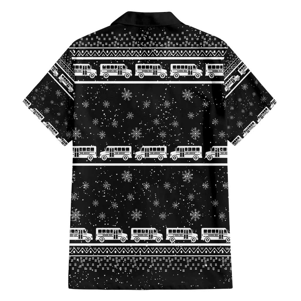 Drive School Bus All Day Family Matching Off Shoulder Maxi Dress and Hawaiian Shirt Watch Hallmark Christmas Movies All Night DT04 - Wonder Print Shop
