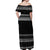 Drive School Bus All Day Off Shoulder Maxi Dress Watch Hallmark Christmas Movies All Night DT04 - Wonder Print Shop