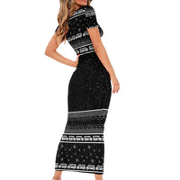 Drive School Bus All Day Short Sleeve Bodycon Dress Watch Hallmark Christmas Movies All Night DT04 - Wonder Print Shop