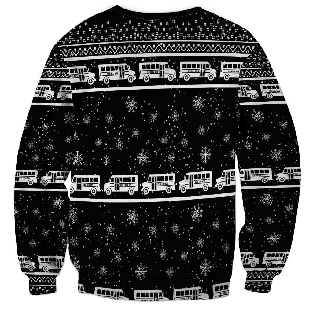 Drive School Bus All Day Sweatshirt Watch Hallmark Christmas Movies All Night DT04 - Wonder Print Shop