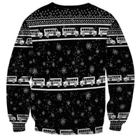 Drive School Bus All Day Sweatshirt Watch Hallmark Christmas Movies All Night DT04 - Wonder Print Shop