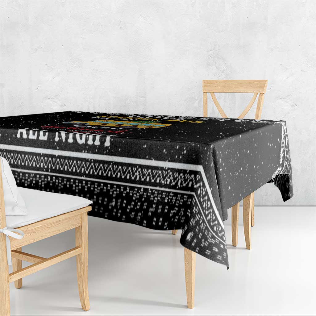 Drive School Bus All Day Tablecloth Watch Hallmark Christmas Movies All Night DT04 - Wonder Print Shop