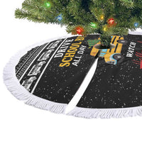 Drive School Bus All Day Tree Skirt Watch Hallmark Christmas Movies All Night DT04 - Wonder Print Shop