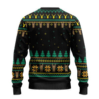 Sloth Team Christmas Holiday Ugly Christmas Sweater Sloth Hiking Team DT04 - Wonder Print Shop