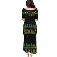 Sloth Team Christmas Holiday Puletasi Sloth Hiking Team DT04 - Wonder Print Shop