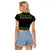 Sloth Team Christmas Holiday Raglan Cropped T Shirt Sloth Hiking Team DT04 - Wonder Print Shop