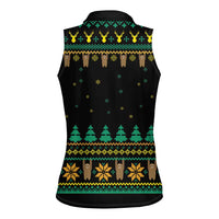 Sloth Team Christmas Holiday Women Sleeveless Polo Shirt Sloth Hiking Team DT04 - Wonder Print Shop