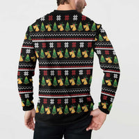 All I Want For Christmas Is My Two Front Teeth Button Sweatshirt DT04 - Wonder Print Shop