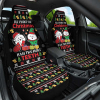 All I Want For Christmas Is My Two Front Teeth Car Seat Cover DT04 - Wonder Print Shop