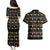 All I Want For Christmas Is My Two Front Teeth Couples Matching Puletasi and Hawaiian Shirt DT04 - Wonder Print Shop