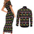 All I Want For Christmas Is My Two Front Teeth Couples Matching Short Sleeve Bodycon Dress and Long Sleeve Button Shirt DT04 - Wonder Print Shop