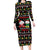 All I Want For Christmas Is My Two Front Teeth Family Matching Long Sleeve Bodycon Dress and Hawaiian Shirt DT04 - Wonder Print Shop
