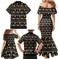 All I Want For Christmas Is My Two Front Teeth Family Matching Mermaid Dress and Hawaiian Shirt DT04 - Wonder Print Shop