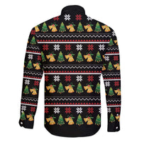 All I Want For Christmas Is My Two Front Teeth Family Matching Off The Shoulder Long Sleeve Dress and Hawaiian Shirt DT04 - Wonder Print Shop