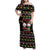 All I Want For Christmas Is My Two Front Teeth Family Matching Off Shoulder Maxi Dress and Hawaiian Shirt DT04 - Wonder Print Shop