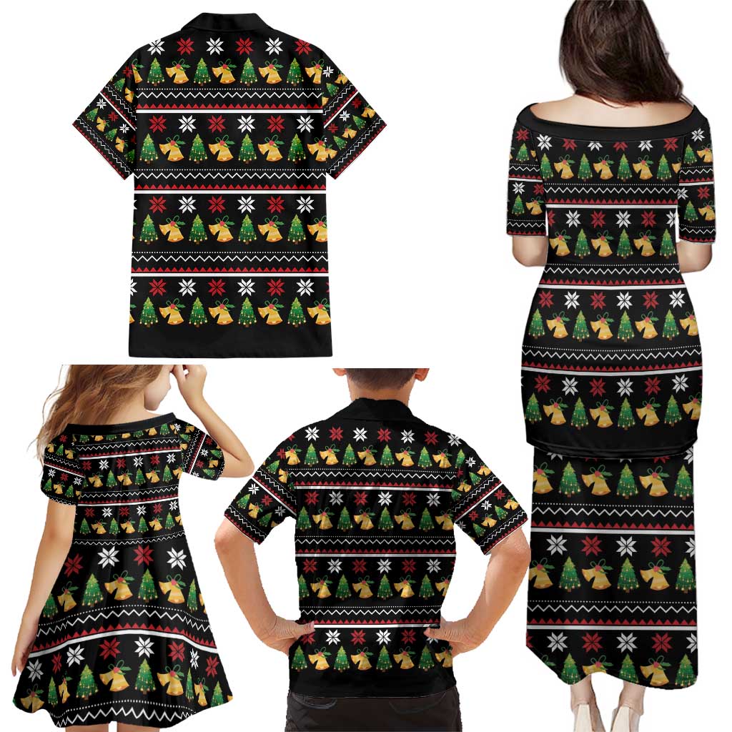 All I Want For Christmas Is My Two Front Teeth Family Matching Puletasi and Hawaiian Shirt DT04 - Wonder Print Shop