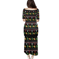 All I Want For Christmas Is My Two Front Teeth Family Matching Puletasi and Hawaiian Shirt DT04 - Wonder Print Shop