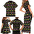 All I Want For Christmas Is My Two Front Teeth Family Matching Short Sleeve Bodycon Dress and Hawaiian Shirt DT04 - Wonder Print Shop