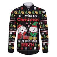 All I Want For Christmas Is My Two Front Teeth Family Matching Summer Maxi Dress and Hawaiian Shirt DT04 - Wonder Print Shop