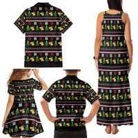 All I Want For Christmas Is My Two Front Teeth Family Matching Tank Maxi Dress and Hawaiian Shirt DT04 - Wonder Print Shop