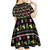All I Want For Christmas Is My Two Front Teeth Kid Short Sleeve Dress DT04 - Wonder Print Shop
