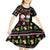 All I Want For Christmas Is My Two Front Teeth Kid Short Sleeve Dress DT04 - Wonder Print Shop