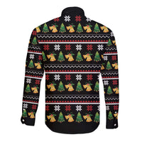 All I Want For Christmas Is My Two Front Teeth Long Sleeve Button Shirt DT04 - Wonder Print Shop
