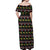 All I Want For Christmas Is My Two Front Teeth Off Shoulder Maxi Dress DT04 - Wonder Print Shop