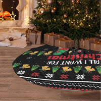All I Want For Christmas Is My Two Front Teeth Tree Skirt DT04 - Wonder Print Shop