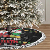All I Want For Christmas Is My Two Front Teeth Tree Skirt DT04 - Wonder Print Shop