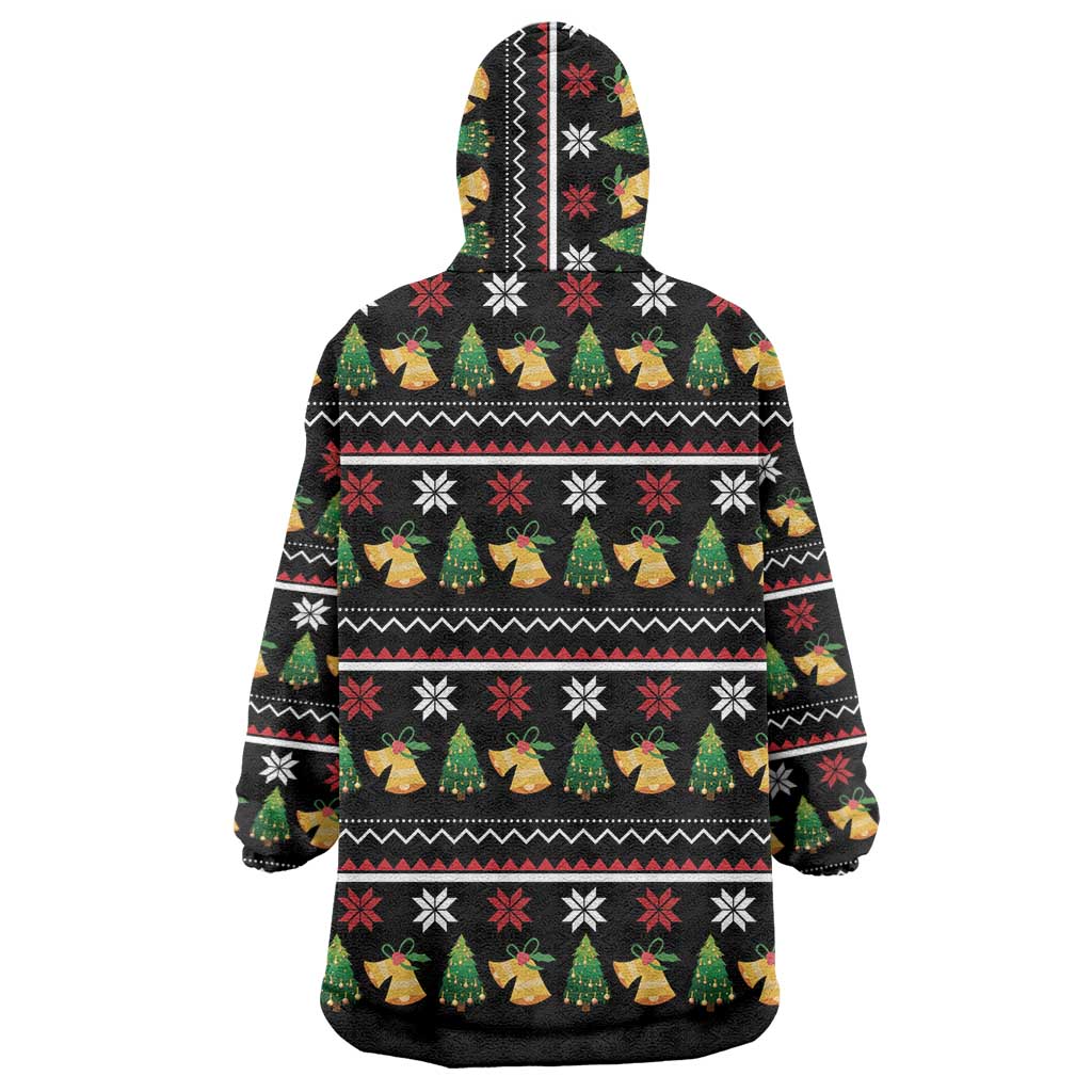 All I Want For Christmas Is My Two Front Teeth Wearable Blanket Hoodie DT04 - Wonder Print Shop
