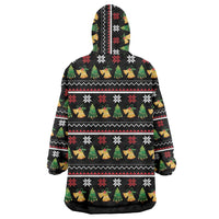 All I Want For Christmas Is My Two Front Teeth Wearable Blanket Hoodie DT04 - Wonder Print Shop