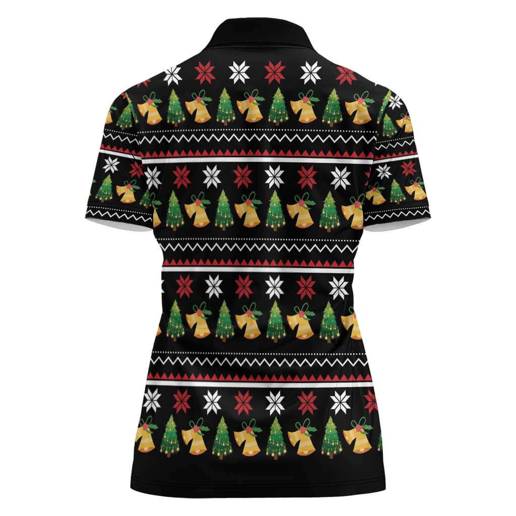 All I Want For Christmas Is My Two Front Teeth Women Polo Shirt DT04 - Wonder Print Shop