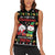 All I Want For Christmas Is My Two Front Teeth Women Sleeveless Polo Shirt DT04 - Wonder Print Shop