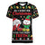 All I Want For Christmas Is My Two Front Teeth Women V-Neck T-Shirt DT04 - Wonder Print Shop