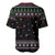 Santa And Motor Baseball Jersey Santa Claus And Joy On A Motorcycle DT04 - Wonder Print Shop