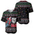 Santa And Motor Baseball Jersey Santa Claus And Joy On A Motorcycle DT04 - Wonder Print Shop