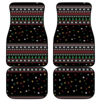 Santa And Motor Car Mats Santa Claus And Joy On A Motorcycle DT04 - Wonder Print Shop