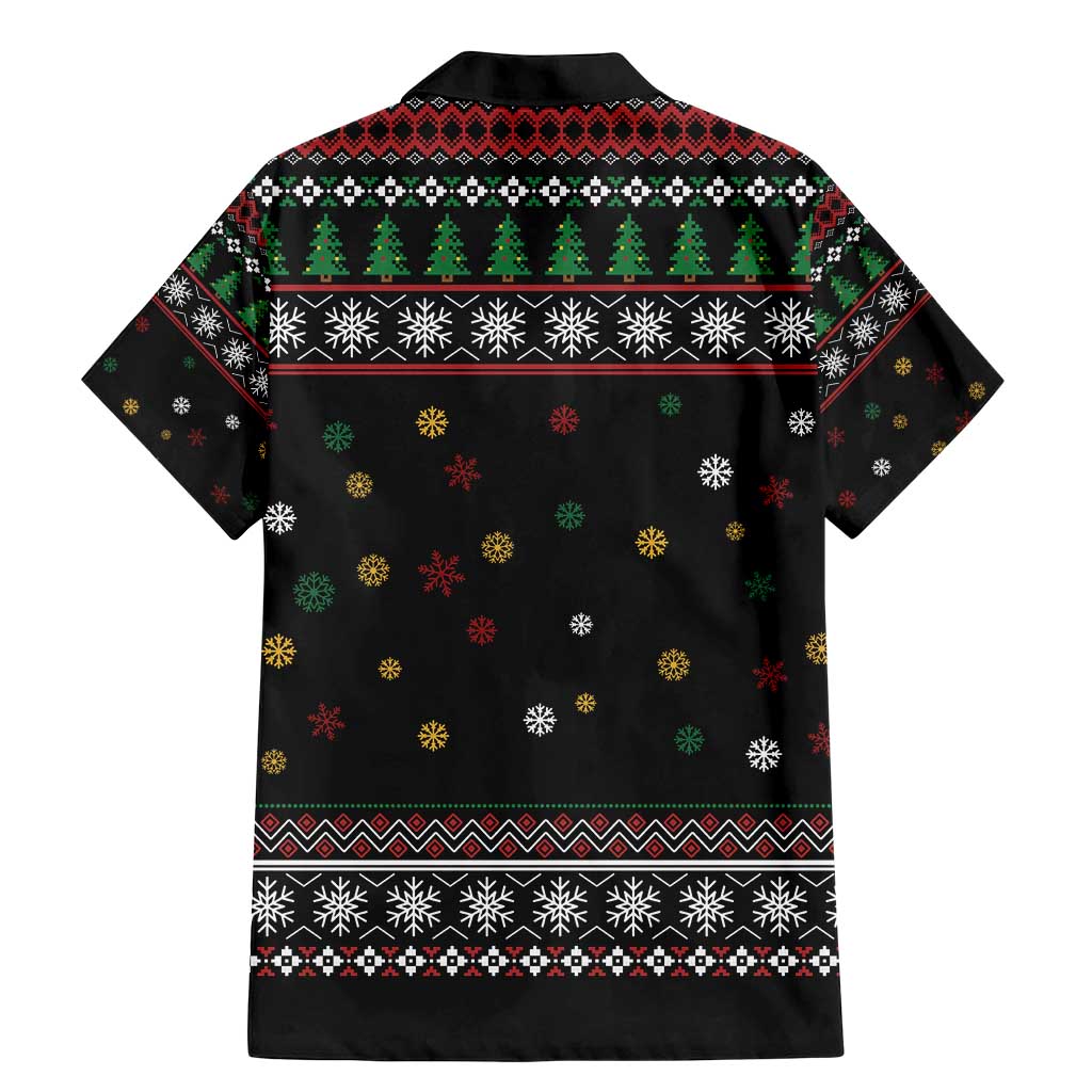 Santa And Motor Family Matching Mermaid Dress and Hawaiian Shirt Santa Claus And Joy On A Motorcycle DT04 - Wonder Print Shop