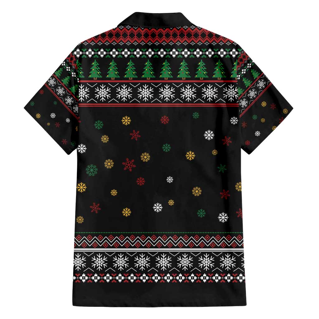 Santa And Motor Family Matching Summer Maxi Dress and Hawaiian Shirt Santa Claus And Joy On A Motorcycle DT04 - Wonder Print Shop